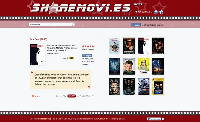 sharemovies homepage