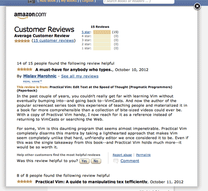 amazon book reviews