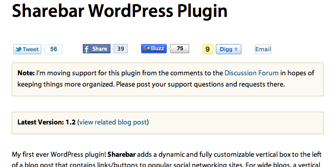 social share plugin